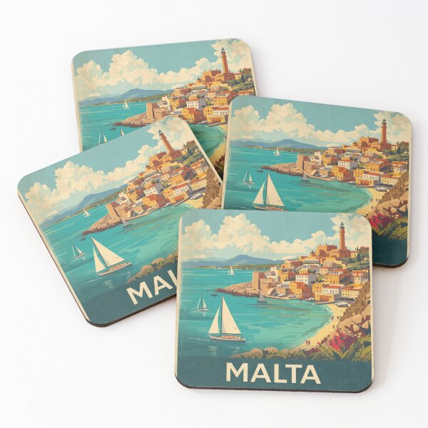 Item preview,  Malta Travel Poster designed and sold by CaliforniaDi.
