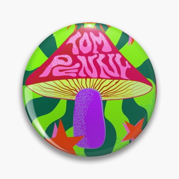 Item preview, Flip penny mushrooms vintage designed and sold by Paintbase.