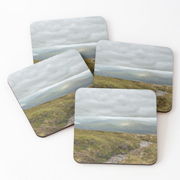 Item preview, Glacial Silence: Misty Mountain Pass in the Scottish Highlands designed and sold by Greysline.