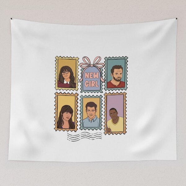 Item preview, New girl stamps designed and sold by swanspirate520.