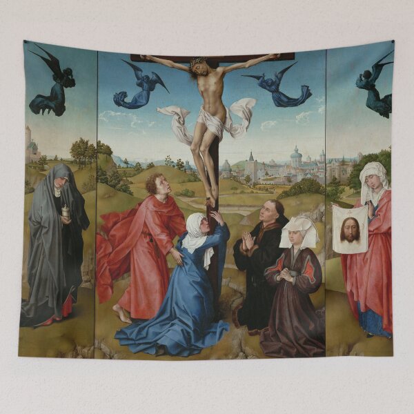 Item preview, Triptych-The Crucifixion - Rogier van der Weyden designed and sold by themasters.