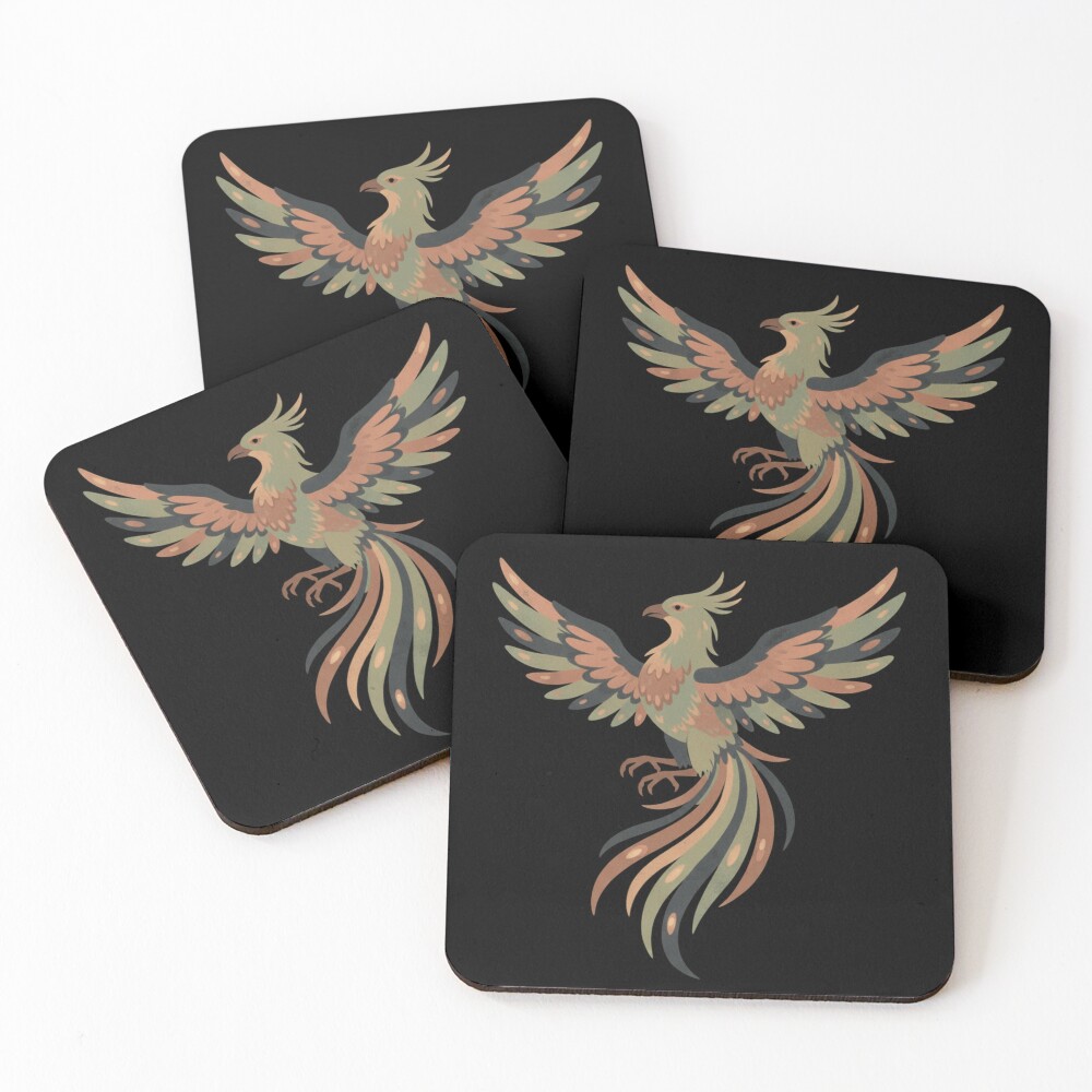 Item preview, Coasters (Set of 4) designed and sold by RiseResilient.