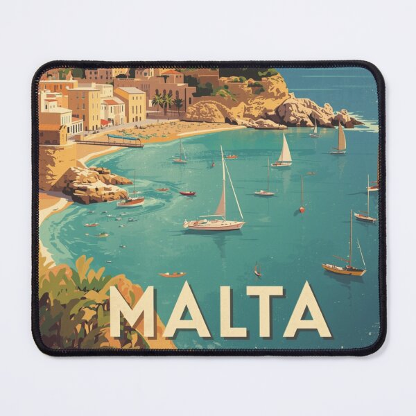 Item preview,  Malta Travel Poster designed and sold by CaliforniaDi.