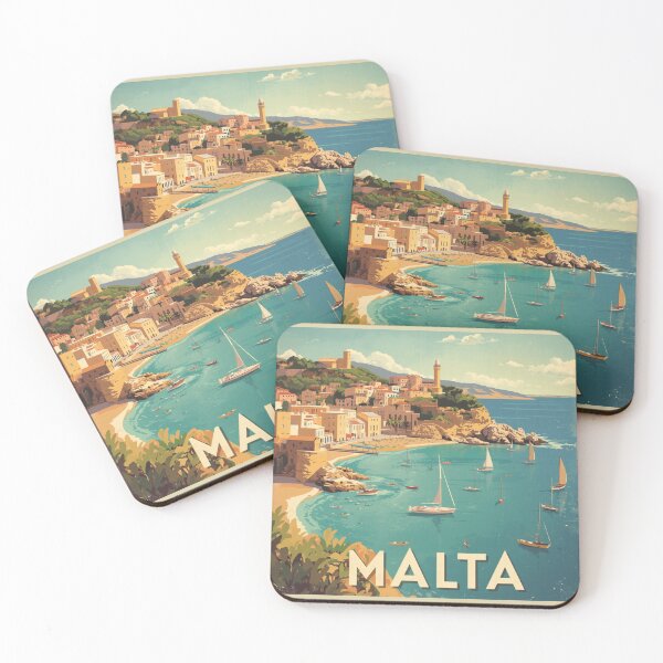 Item preview,  Malta Travel Poster designed and sold by CaliforniaDi.