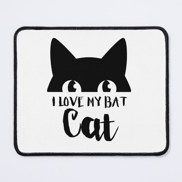 Item preview, I love my bat cat black cat lover design  designed and sold by EverBranz-stor.