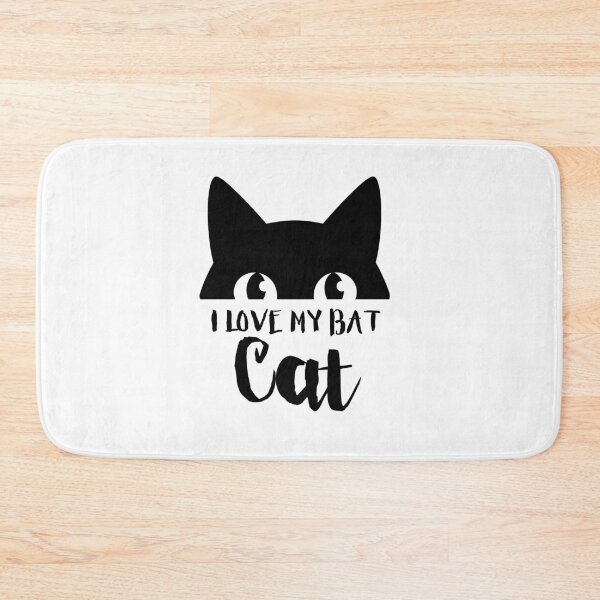 Item preview, I love my bat cat black cat lover design  designed and sold by EverBranz-stor.