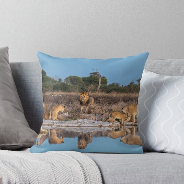 Item preview, Lion King Of Savuti Romeo And His Pride At Dawn designed and sold by DavideAntoniani.