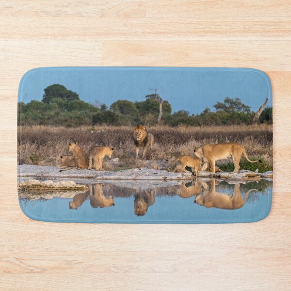 Item preview, Lion King Of Savuti Romeo And His Pride At Dawn designed and sold by DavideAntoniani.