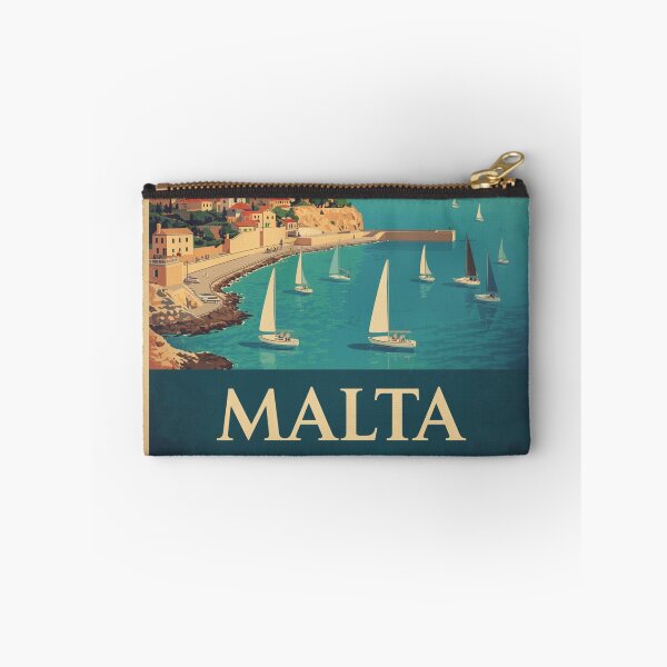 Item preview, Malta Travel Poster designed and sold by CaliforniaDi.
