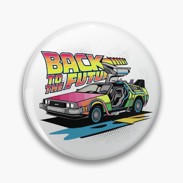 Item preview, Vintage Classic Car Delorean Colors designed and sold by PrintCarClub.