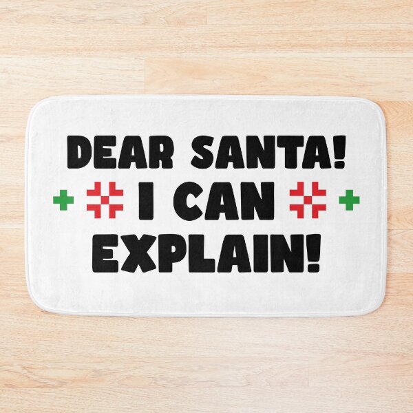 Item preview, Dear Santa I Can Explain Funny Christmas Gift designed and sold by Plant On Demand.