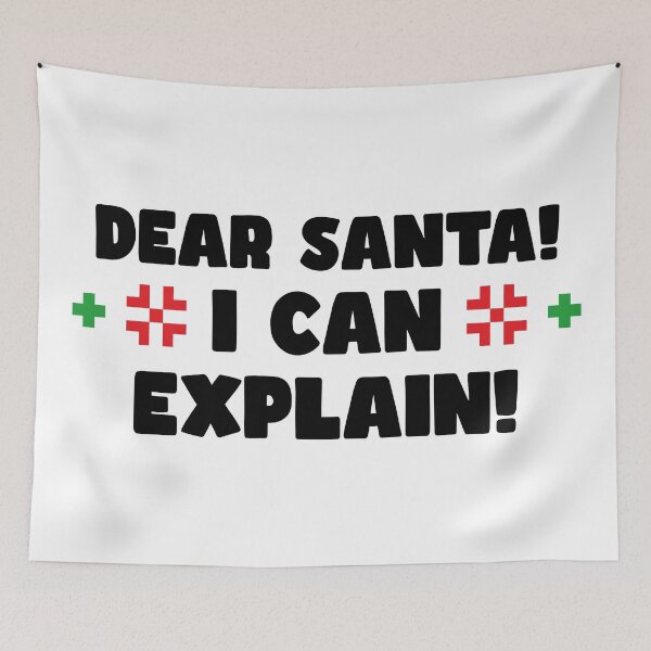 Item preview, Dear Santa I Can Explain Funny Christmas Gift designed and sold by Plant On Demand.