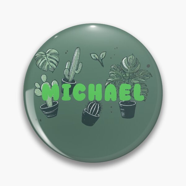 Item preview, Michael & Aesthetic Plants – Botanical Personalized Design designed and sold by karolinahinc.