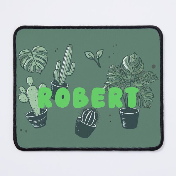 Item preview, Robert & Aesthetic Plants – Botanical Personalized Design designed and sold by karolinahinc.