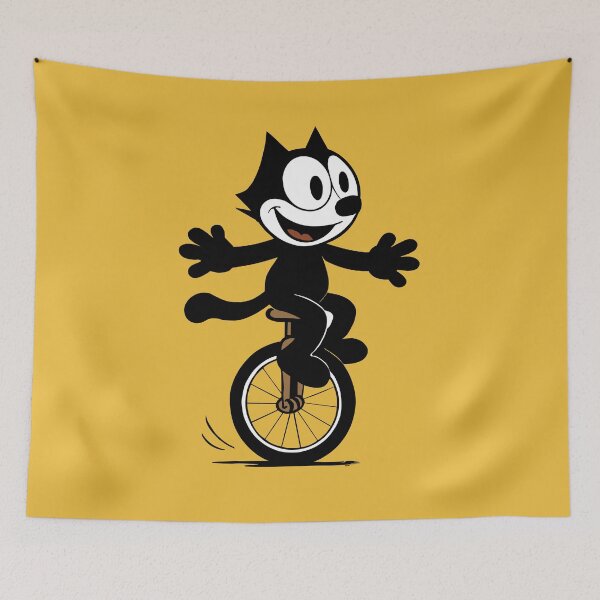Item preview, Felix the Cat - Unicycle Shenanigans designed and sold by VoglR.