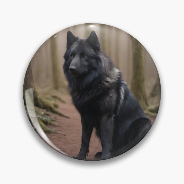Item preview, Black Forest Wolf designed and sold by GalleryBrisArt.