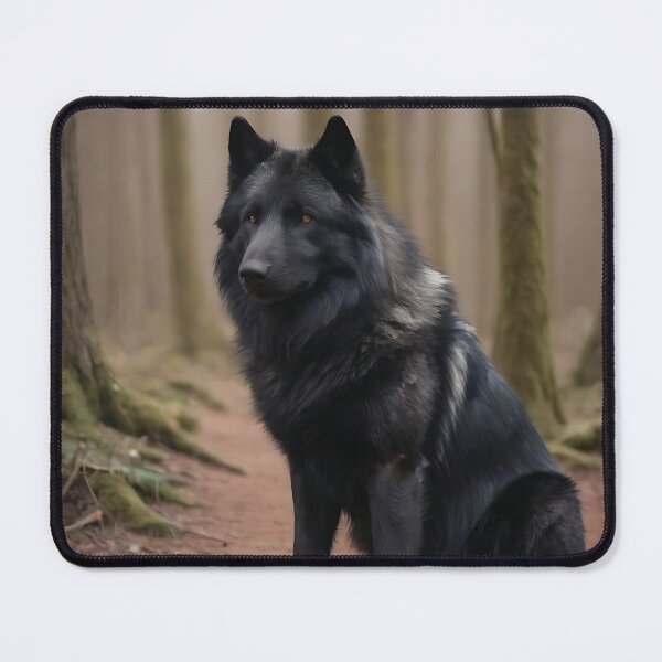 Item preview, Black Forest Wolf designed and sold by GalleryBrisArt.