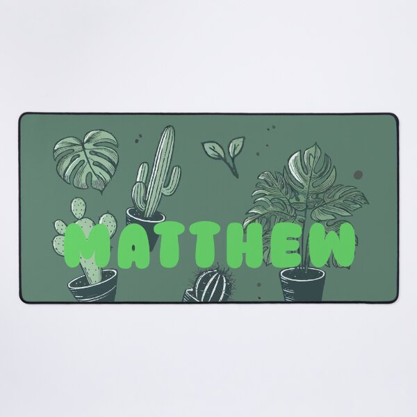 Item preview, Matthew & Aesthetic Plants – Botanical Personalized Design designed and sold by karolinahinc.