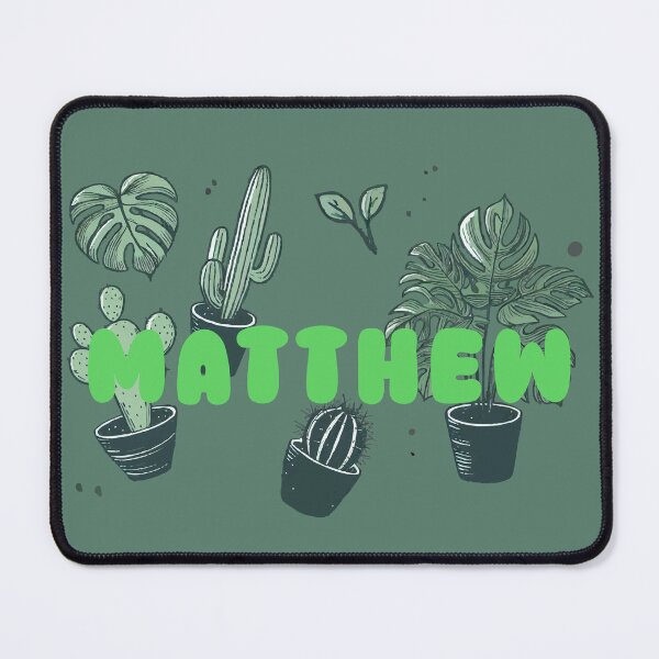 Item preview, Matthew & Aesthetic Plants – Botanical Personalized Design designed and sold by karolinahinc.