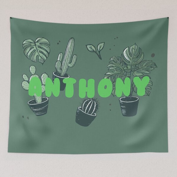 Item preview, Anthony & Aesthetic Plants – Botanical Personalized Design designed and sold by karolinahinc.