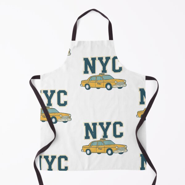 Item preview,     ​Flat Retro Yellow NYC Taxi T-Shirt: Minimalist New York Cab | Bold NYC Text Art Classic NYC Taxi Retro Streetwear T-Shirt designed and sold by CuteOasis.