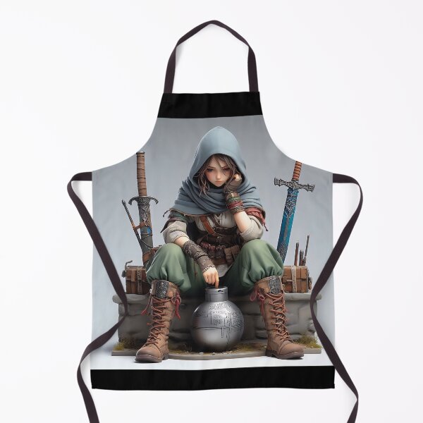 Item preview, Upset Warrior Girl designed and sold by GalleryBrisArt.