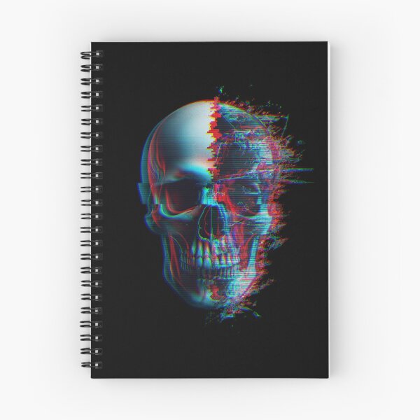 Item preview, Glitch-Art Skull designed and sold by INSOMNIAC101.