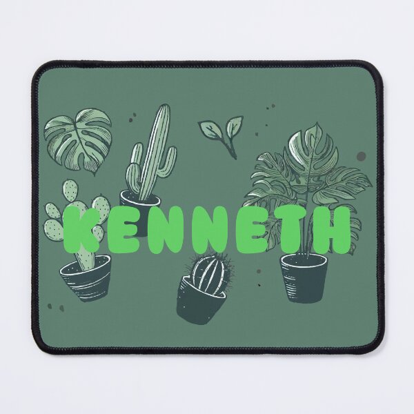 Item preview, Kenneth & Aesthetic Plants – Botanical Personalized Design designed and sold by karolinahinc.