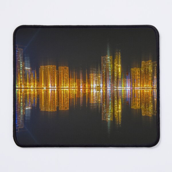 Item preview, Urban Echoes: Double Exposure Portrait with Night Cityscape designed and sold by Greysline.