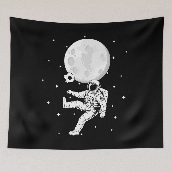 Item preview, FOOTBALL IN OUTER SPACE designed and sold by VYNROX.