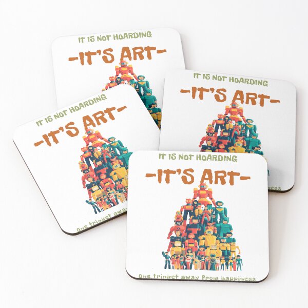 Item preview, It’s Not Hoarding, It’s Art – Toy Collector Pyramid designed and sold by 3nityoneart.