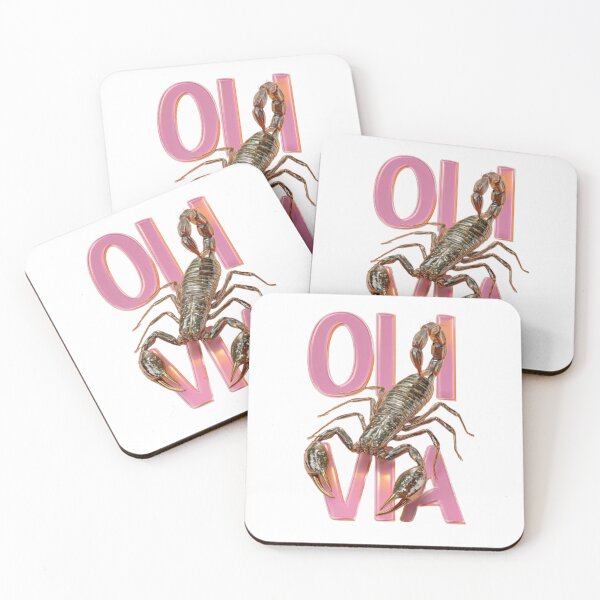 Item preview, Olivia Scorpio Zodiac 3D Poster | Bright Pastel Design designed and sold by AlexLineArt.