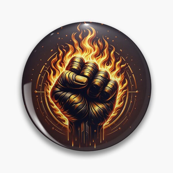 Item preview, Black Power fist designed and sold by GalleryBrisArt.