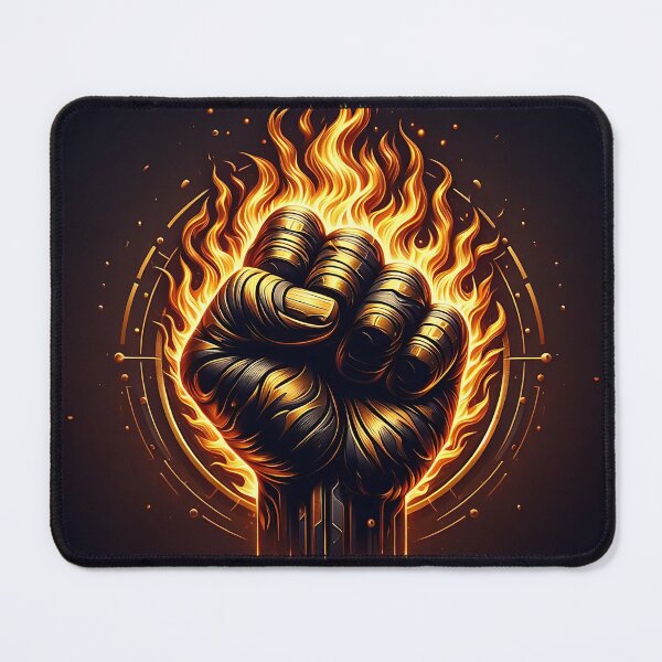 Item preview, Black Power fist designed and sold by GalleryBrisArt.