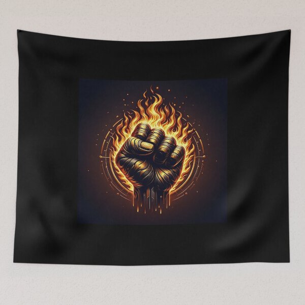Item preview, Black Power fist designed and sold by GalleryBrisArt.