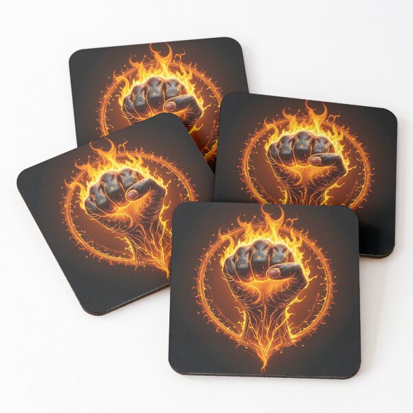 Item preview, Black Power fist designed and sold by GalleryBrisArt.