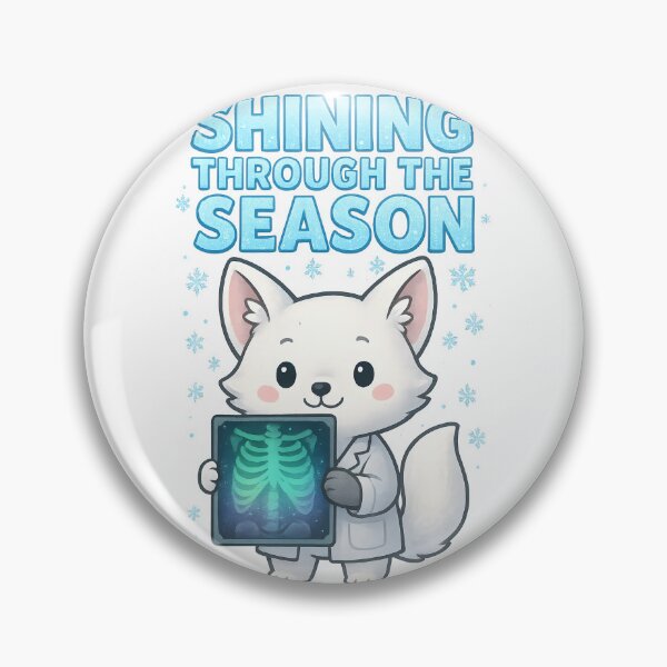 Item preview, White Fox Radiology Christmas – X-Ray Tech Gifts for Men designed and sold by ClinicalHubs.