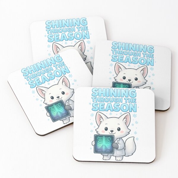 Item preview, White Fox Radiology Christmas – X-Ray Tech Gifts for Men designed and sold by ClinicalHubs.