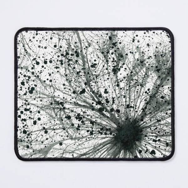 Item preview, Nucleus Of Souls #204 Grayscale Monotone Hand-painted Original Abstract Painting Detail 1 Inspired By Neuroscience Neurology Brain Cells Neurons Nervous System Acupuncture Points And Meridian Channels designed and sold by Rainbow Artist Orlando L.