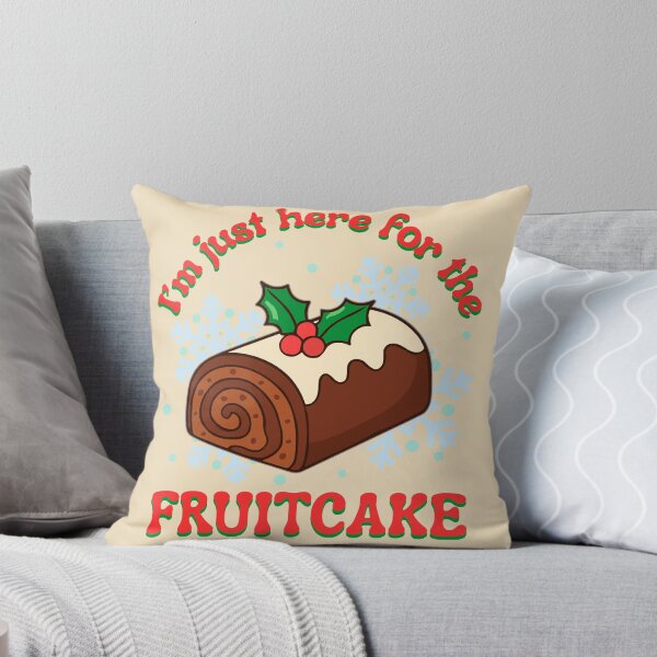 Item preview, I'm just here for the fruitcake christmas designed and sold by Shedronpanda.