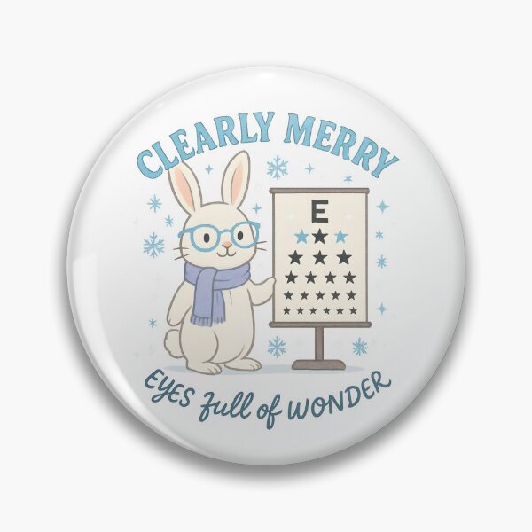 Item preview, White Bunny Eye Doctor Christmas – Optometrist Holiday Cute Design designed and sold by ClinicalHubs.