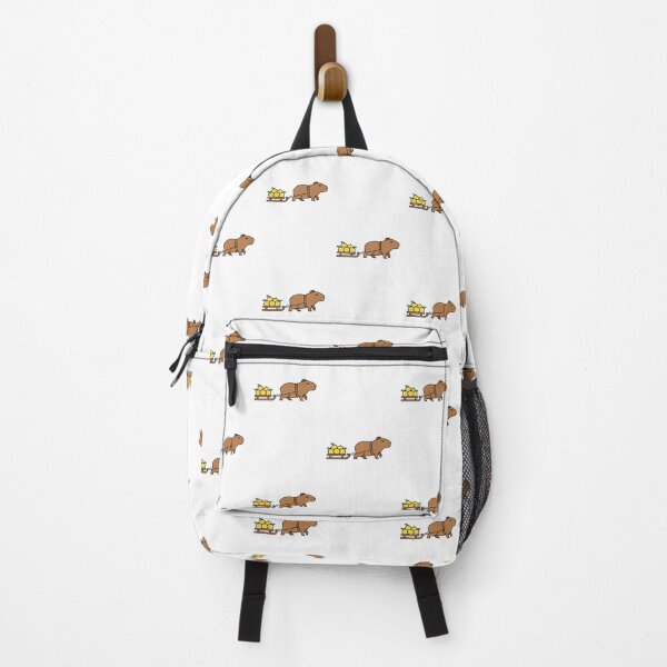 Item preview, Yuzu Delivery Squad – Cute Capybara Pulling Citrus Sleigh designed and sold by kanjxtan.