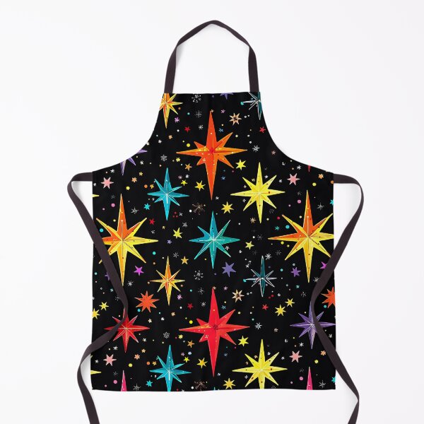 Item preview, Mid-Century Modern Starry Night 1950's Colorful Pattern designed and sold by DEC02.
