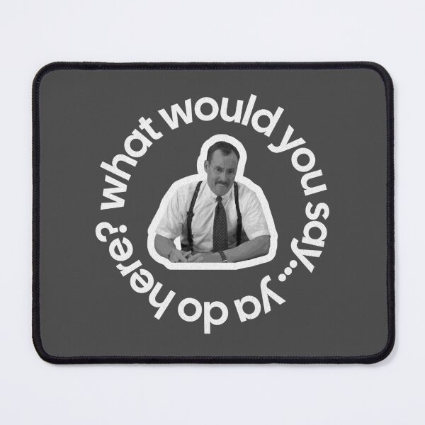 Item preview, Office Space: What would you say... ya do here? - Bob Slydell (circle design) designed and sold by mooskdesign.