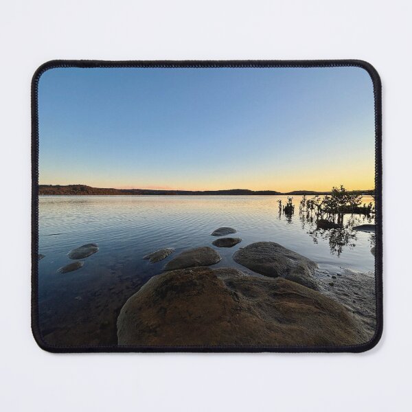 Item preview, Peaceful Spring Waterview at Sunset designed and sold by smh2.