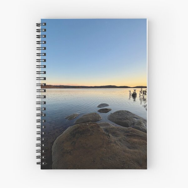 Item preview, Peaceful Spring Waterview at Sunset designed and sold by smh2.