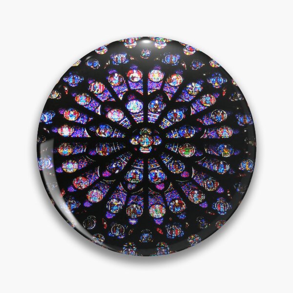 Item preview, Stain Glass Notre Dame designed and sold by TheMarketplaceworld.