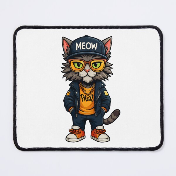 Item preview, Urban Meowster – Street Cat Vibes designed and sold by ArtesioByZaber.