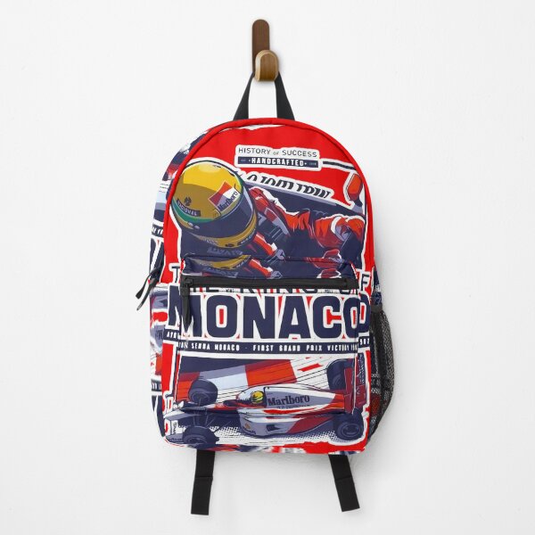Item preview, Legendary Racer in Monaco – Vintage Formula Style Motorsport Art designed and sold by Artistic canvas store.