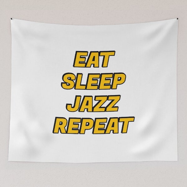 Item preview, Eat Sleep Jazz Repeat  designed and sold by Inspirationmotivation.